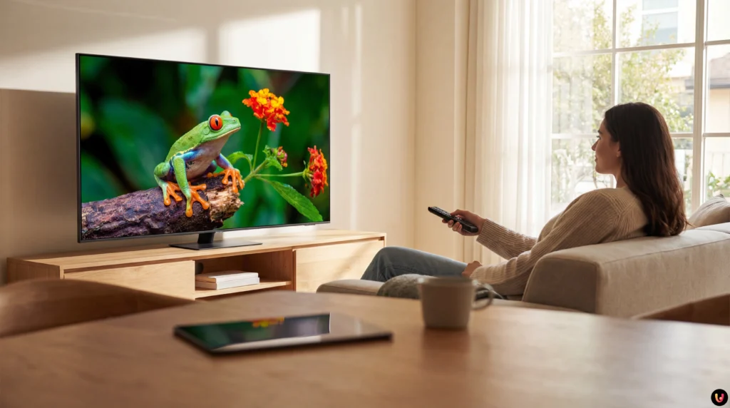 TV QLED 4K à moins de 280€ : Electro Dépôt casse le marché des soldes Smart TV QLED 4K 55 pollici Edenwood offerta Electro Dépôt