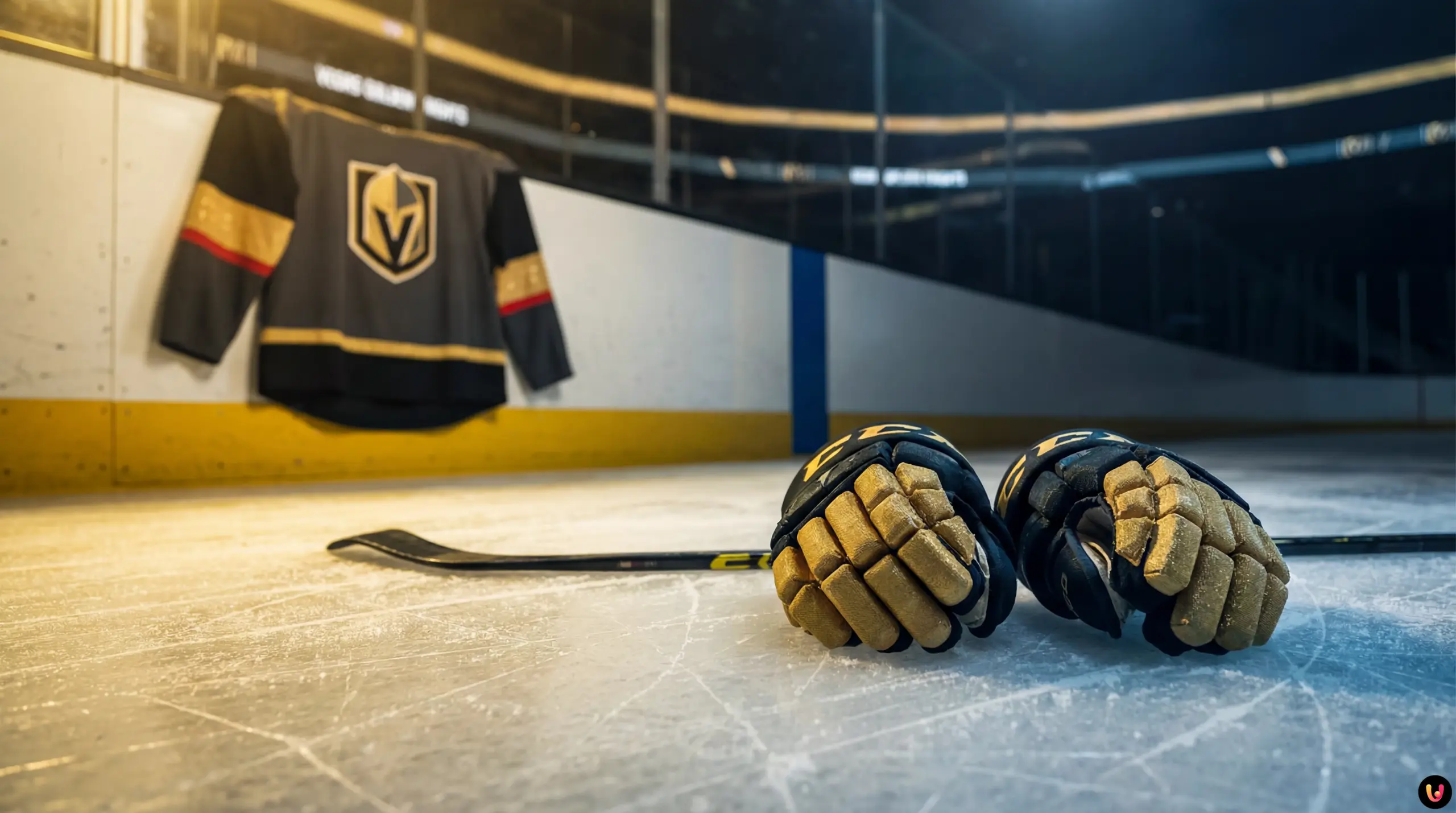 Rasmus Andersson sur la glace, nouveau d&eacute;fenseur des Vegas Golden Knights