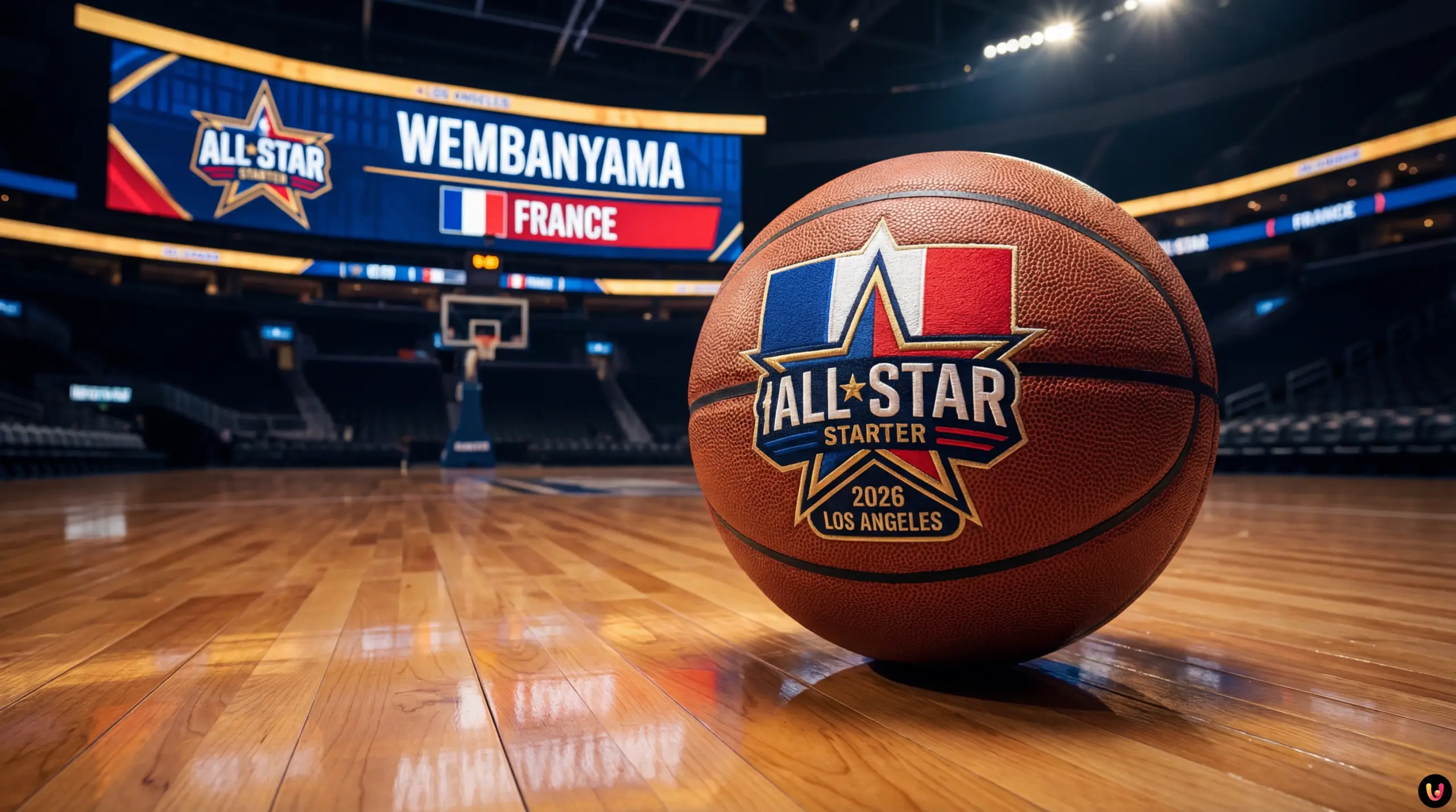 Victor Wembanyama All-Star Game : Premier Français Titulaire Victor Wembanyama sous le maillot des Spurs en action sur le parquet NBA.