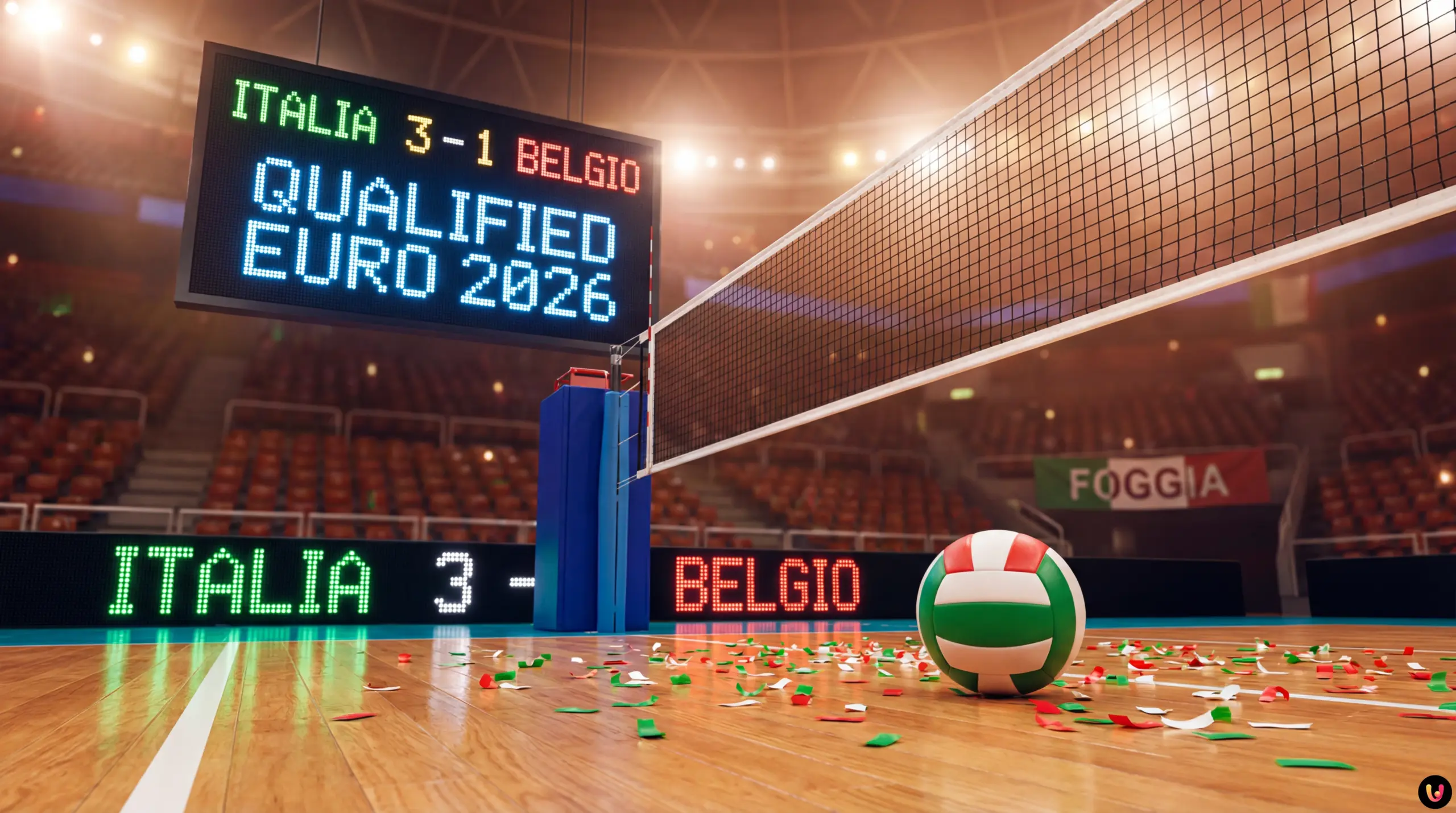 Lisa Monari Gamba Volley U18: Italia agli Europei 2026 Lisa Monari Gamba in azione con la maglia dell'Italvolley U18 contro il Belgio.