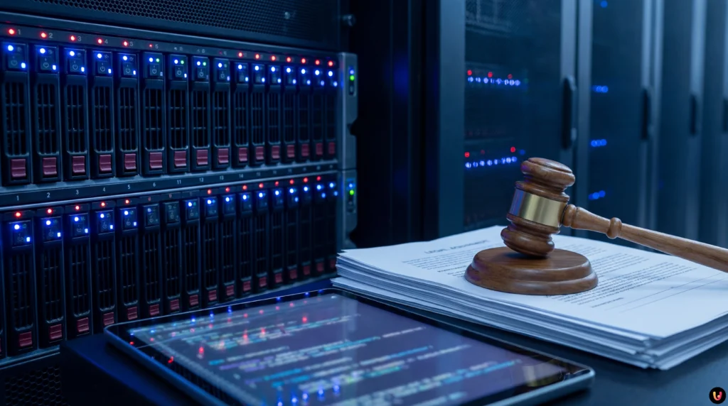 Logo X e rappresentazione digitale AI Grok legata allo scandalo deepfake