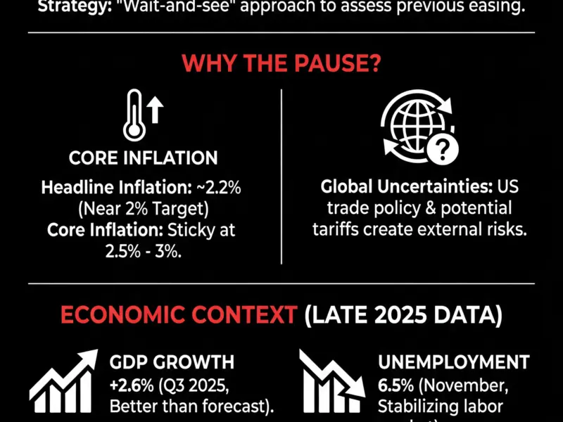 Infografica: Bank of Canada Holds Key Interest Rate at 2.25% in January Decision