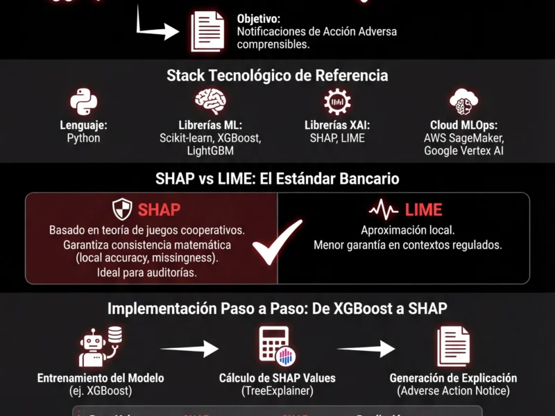 Infografica: AI Act Credit Scoring: Gu&iacute;a T&eacute;cnica de la XAI en Fintech