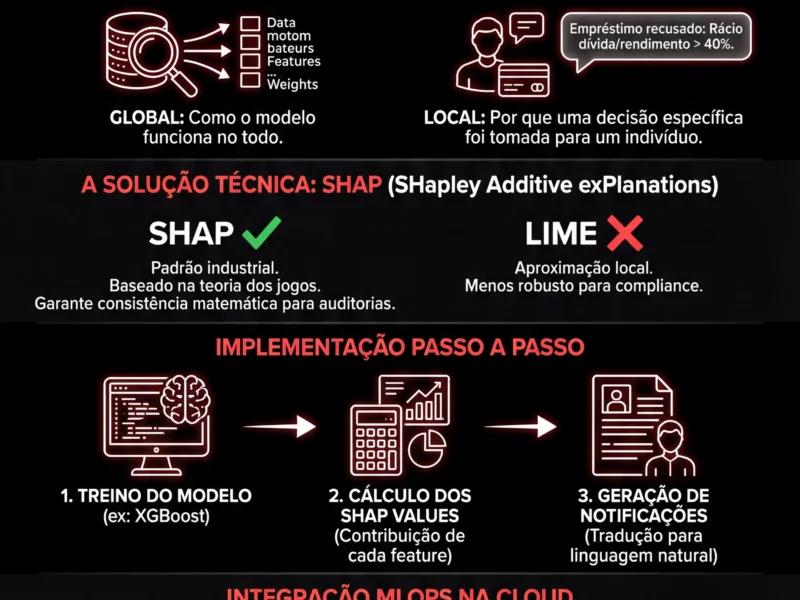 Infografica: AI Act Credit Scoring: Guia T&eacute;cnico para a XAI na Fintech