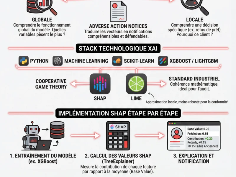 Infografica: AI Act Credit Scoring : Guide Technique de la XAI dans la Fintech
