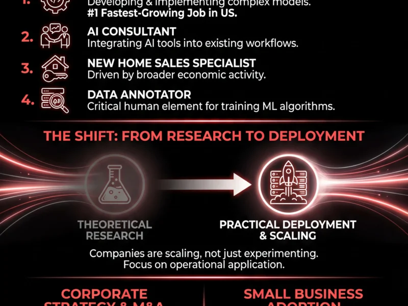 Infografica: AI Jobs Dominate San Francisco's Fastest-Growing Roles in 2026