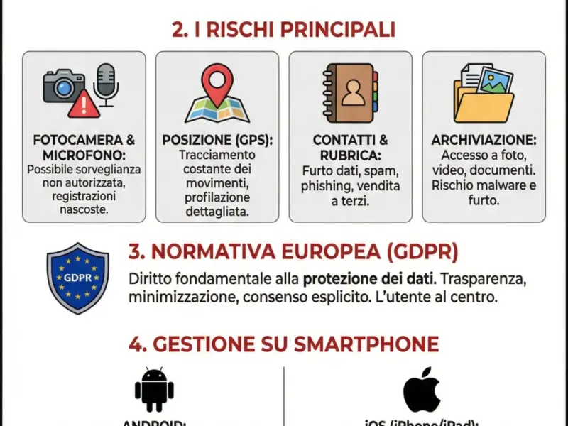 Infografica: App Permissions: A Guide to Protecting Your Privacy
