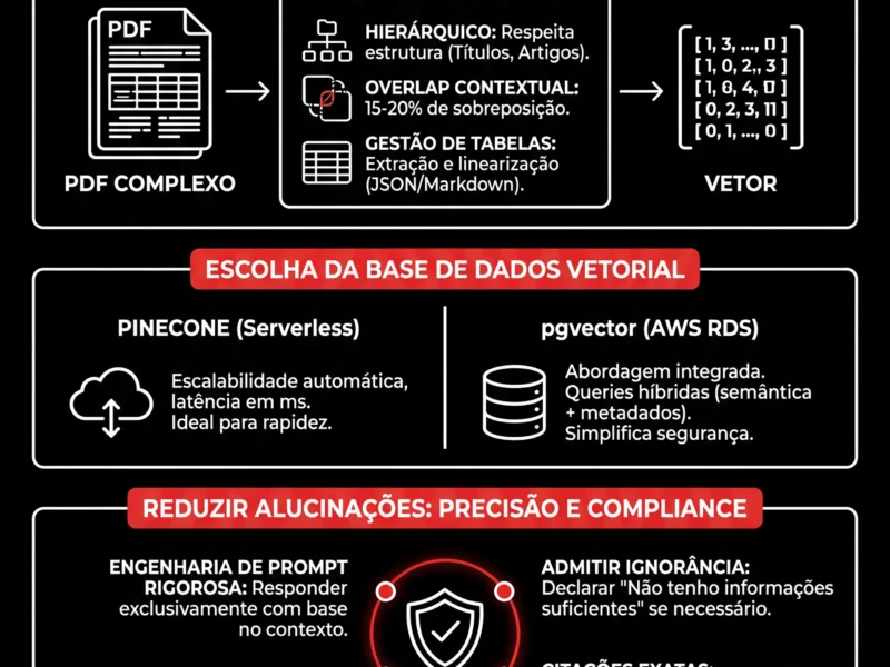 Infografica: Arquitetura RAG Fintech: An&aacute;lise de Pol&iacute;ticas de Cr&eacute;dito com IA
