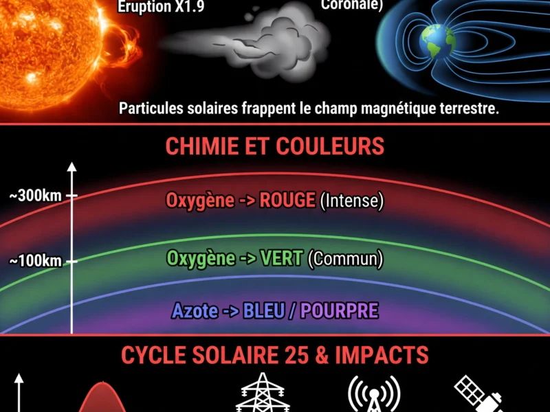 Infografica: Aurores bor&eacute;ales : le Canada sous les lumi&egrave;res ce lundi soir