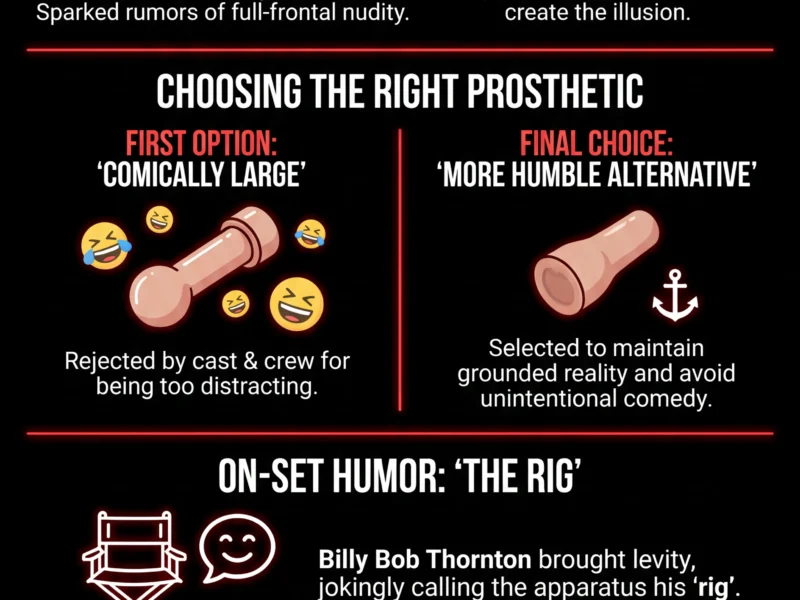 Infografica: Billy Bob Thornton Chose a 'More Humble' Prosthetic for Viral Landman Scene