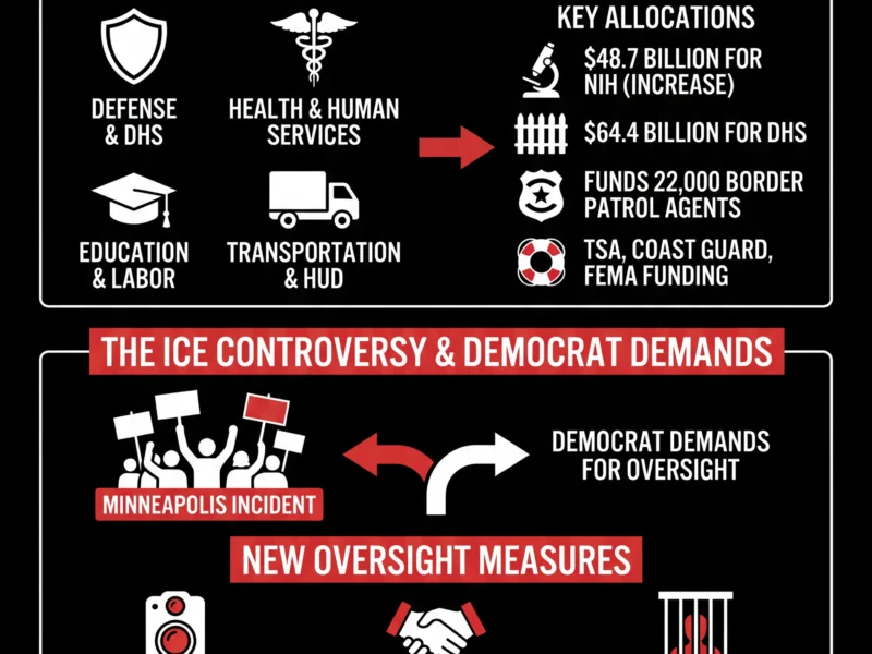Infografica: Congress Races to Avert Shutdown with $1.2 Trillion Deal