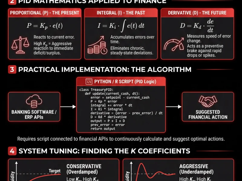 Infografica: Corporate Treasury Management with PID Controllers: Technical Guide