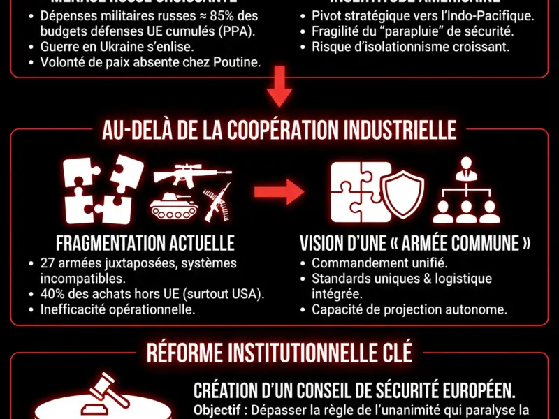 Infografica: D&eacute;fense : Andrius Kubilius brise le tabou d'une &laquo; arm&eacute;e commune &raquo; europ&eacute;enne