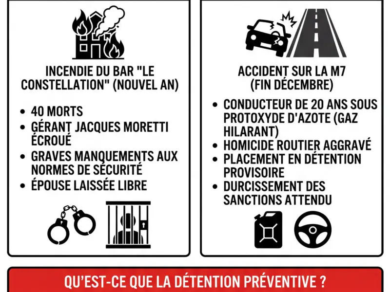 Infografica: D&eacute;tention pr&eacute;ventive : pourquoi ce terme juridique affole les moteurs de recherche ce 9 janvier