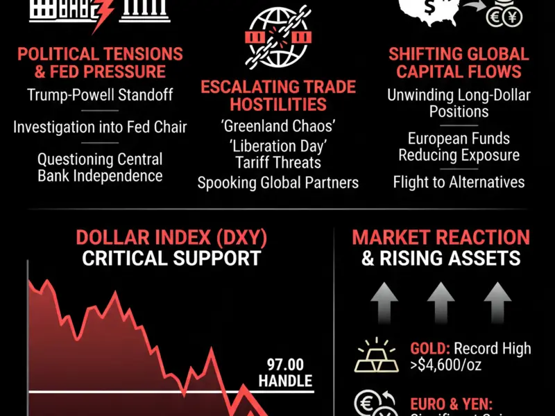 Infografica: Dollar Plunges for Fourth Day as &lsquo;Perfect Storm&rsquo; Batters Greenback