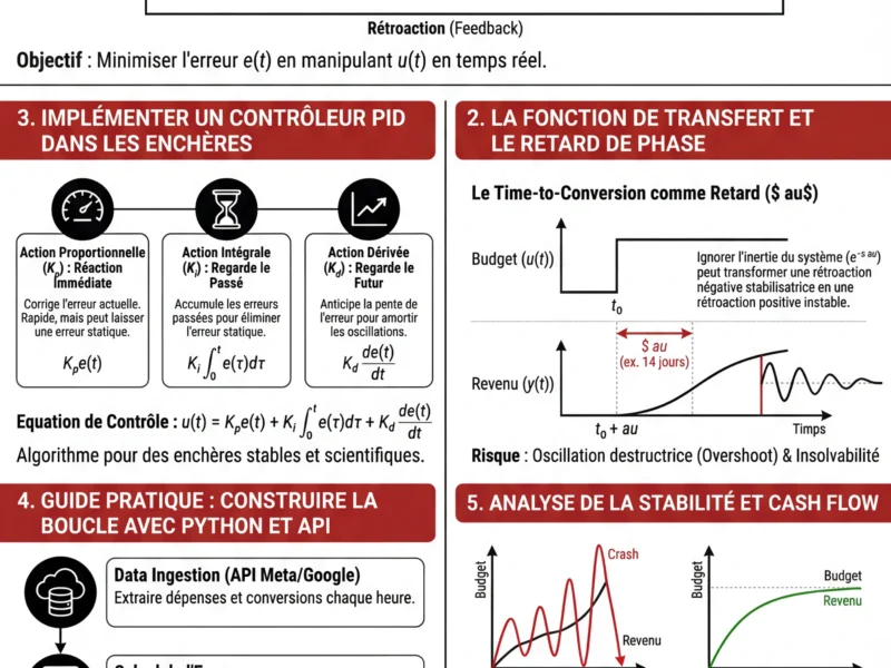 Infografica: Feedback Loop Marketing : Ing&eacute;nierie des Syst&egrave;mes et Ench&egrave;res PID