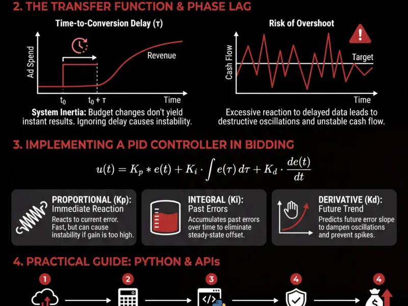 Infografica: Feedback Loop Marketing: Systems Engineering and PID Bidding