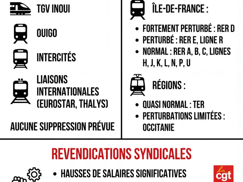 Infografica: Gr&egrave;ve SNCF : trafic normal pr&eacute;vu sur les TGV et Intercit&eacute;s ce mardi