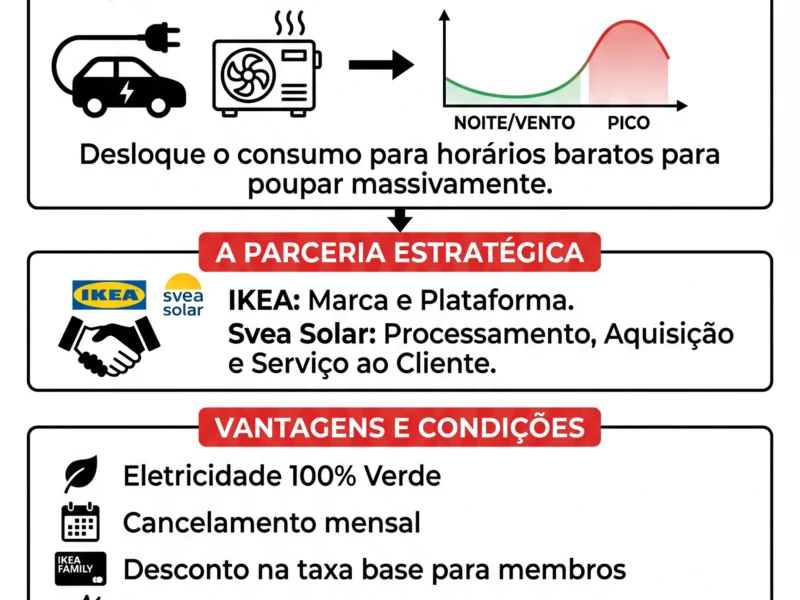 Infografica: IKEA ataca empresas de energia: Tarifa din&acirc;mica &laquo;Svea Strom&raquo; arranca