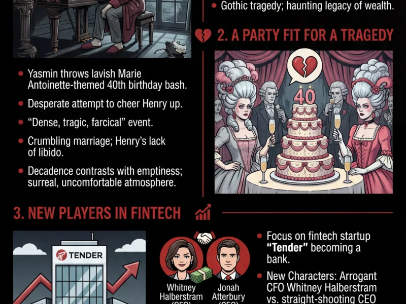 Infografica: Industry Season 4 Episode 2 Recap: A Gothic Birthday Nightmare