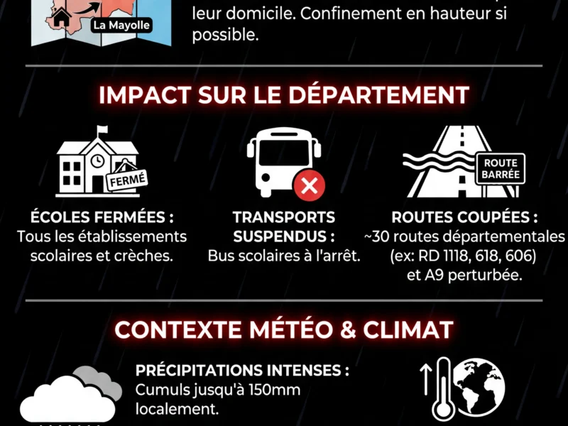 Infografica: Inondations dans l'Aude : Narbonne &eacute;vacue deux quartiers, la vigilance orange maintenue