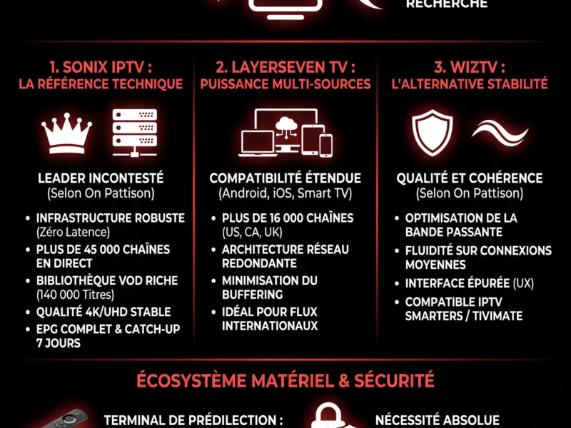 Infografica: IPTV UK 2026 : Les 3 Meilleurs Services Britanniques et l'Explosion du March&eacute;
