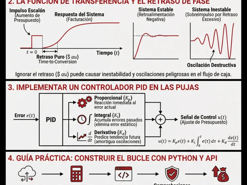 Infografica: Marketing de Bucle de Retroalimentaci&oacute;n: Ingenier&iacute;a de Sistemas y Pujas PID