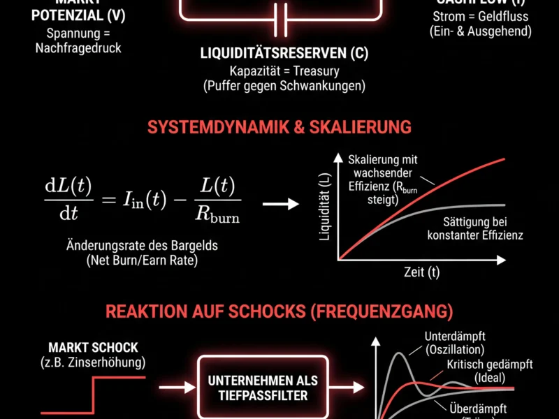 Infografica: Mathematische Gesch&auml;ftsmodellierung: Das Unternehmen als dynamischer Schaltkreis