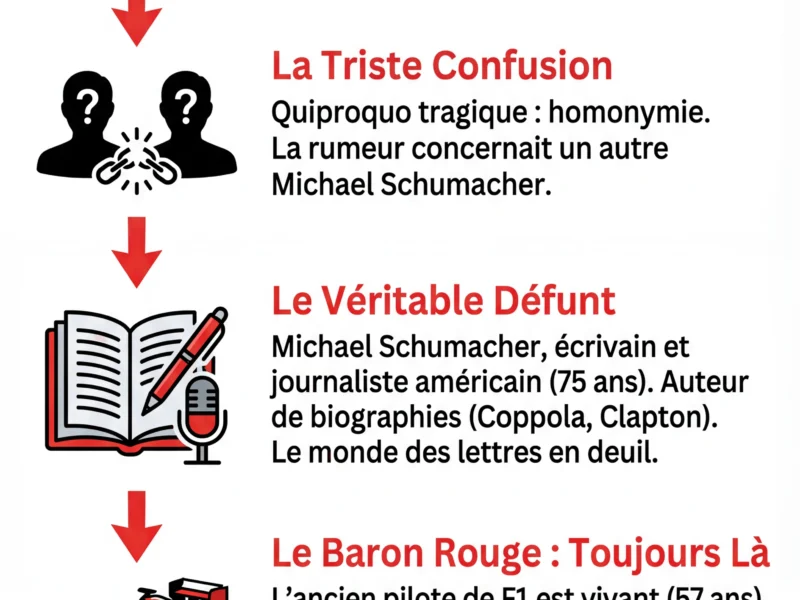 Infografica: Michael Schumacher : La terrible m&eacute;prise qui a affol&eacute; la plan&egrave;te sport
