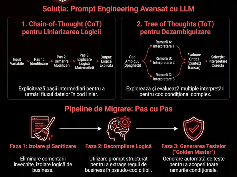 Infografica: Migrarea Sistemelor Legacy: Ghid pentru Prompt Engineering Avansat