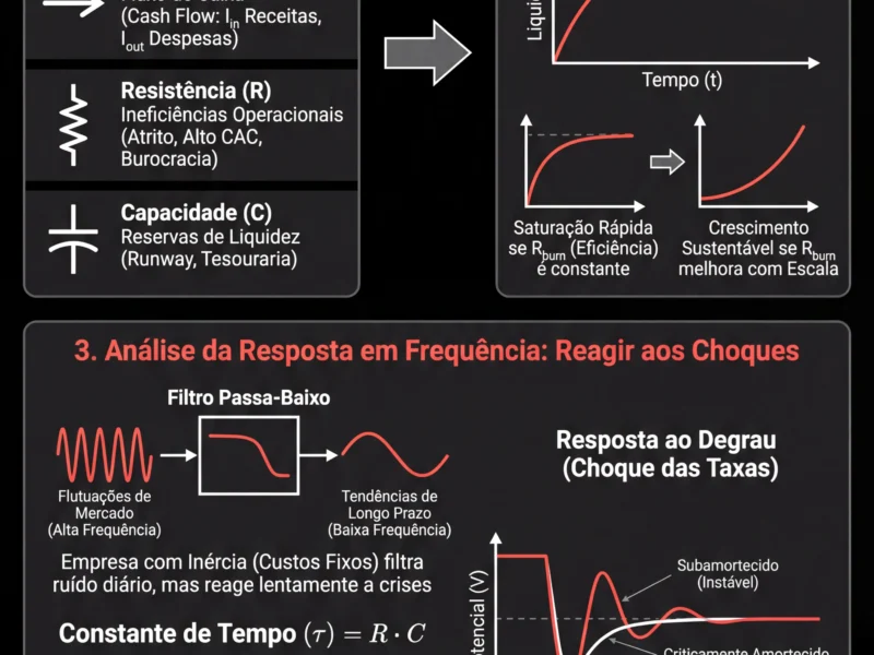 Infografica: Modela&ccedil;&atilde;o Matem&aacute;tica de Neg&oacute;cios: A Empresa como um Circuito Din&acirc;mico