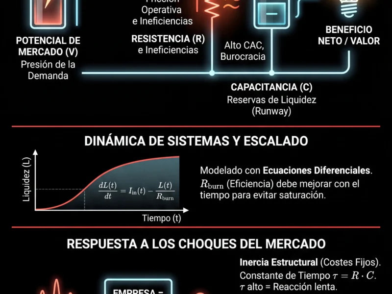 Infografica: Modelado Matem&aacute;tico de Negocios: La Empresa como Circuito Din&aacute;mico