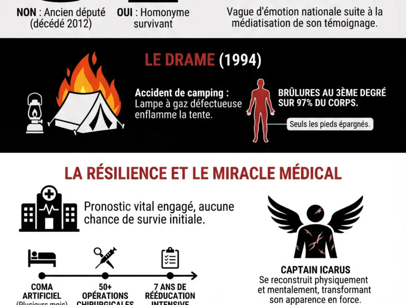 Infografica: Olivier Ferrand : l'incroyable histoire du "grand br&ucirc;l&eacute;" qui bouleverse la France