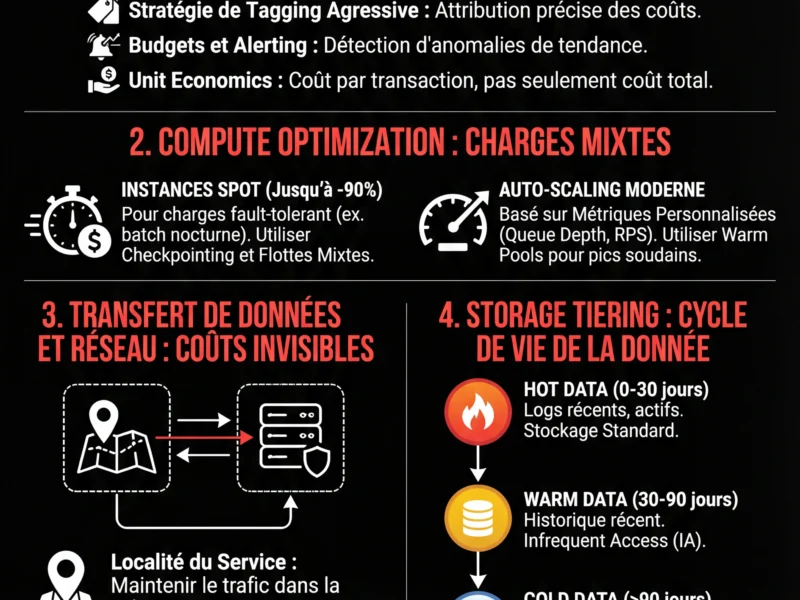 Infografica: Optimisation des Co&ucirc;ts Cloud et FinOps : Guide pour les Fintechs &Eacute;volutives