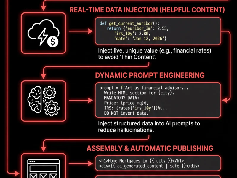Infografica: Programmatic SEO with Python and AI: The Ultimate Technical Guide 2026