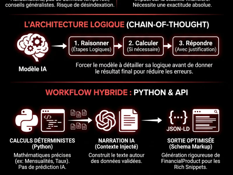 Infografica: Prompt Engineering SEO : Guide Technique YMYL et Automatisation