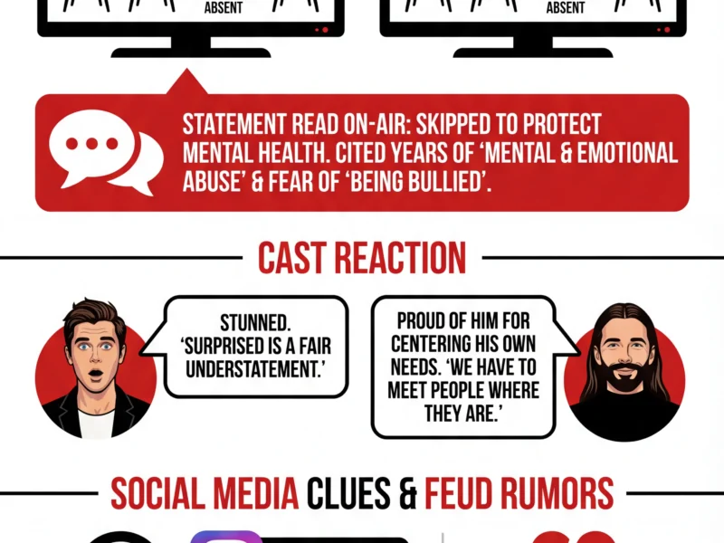 Infografica: Queer Eye Drama: Karamo Brown Skips Live Interviews Citing 'Abuse'