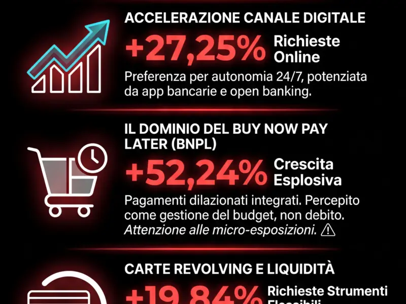 Infografica: Rapporto Experian 2025: Boom del Buy Now Pay Later e Credito Digitale