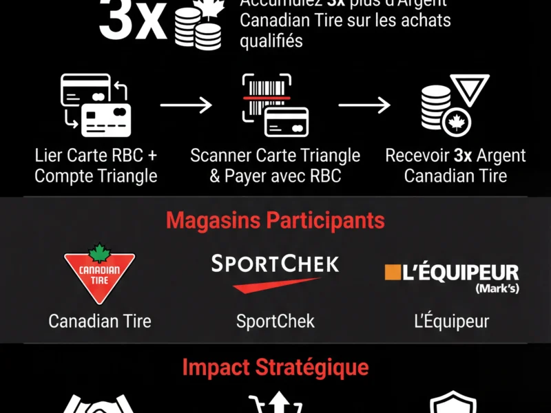 Infografica: RBC et Canadian Tire : Une alliance historique bouleverse le march&eacute; de la fid&eacute;lisation