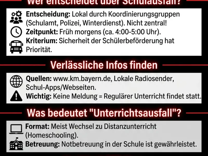 Infografica: Schnee in N&uuml;rnberg: Aktuelle Lage und Infos zum Schulausfall