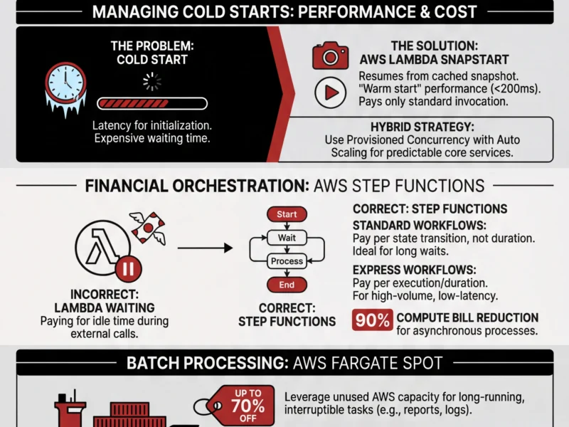 Infografica: Serverless FinOps: Complete Guide to Serverless Cost Optimization