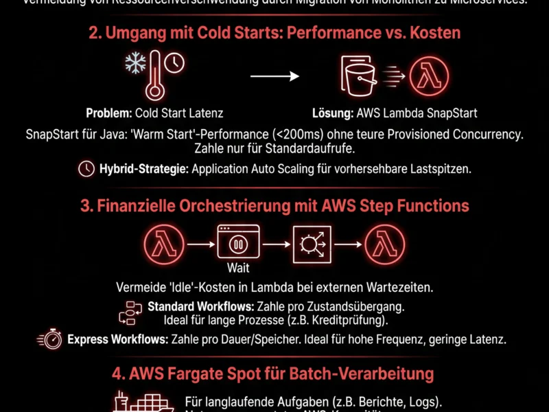 Infografica: Serverless FinOps: Umfassender Leitfaden zur Serverless-Kostenoptimierung