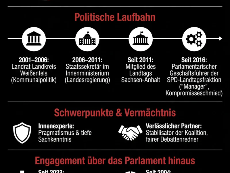 Infografica: SPD-Politiker R&uuml;diger Erben &uuml;berraschend mit 58 Jahren gestorben