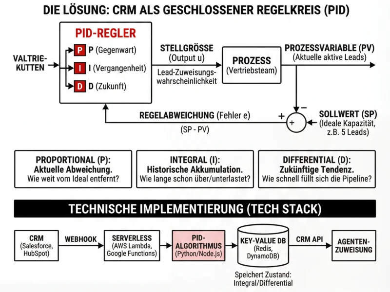 Infografica: Systemtheorie im CRM: Leitfaden zur Automatisierung von Vertriebsprozessen