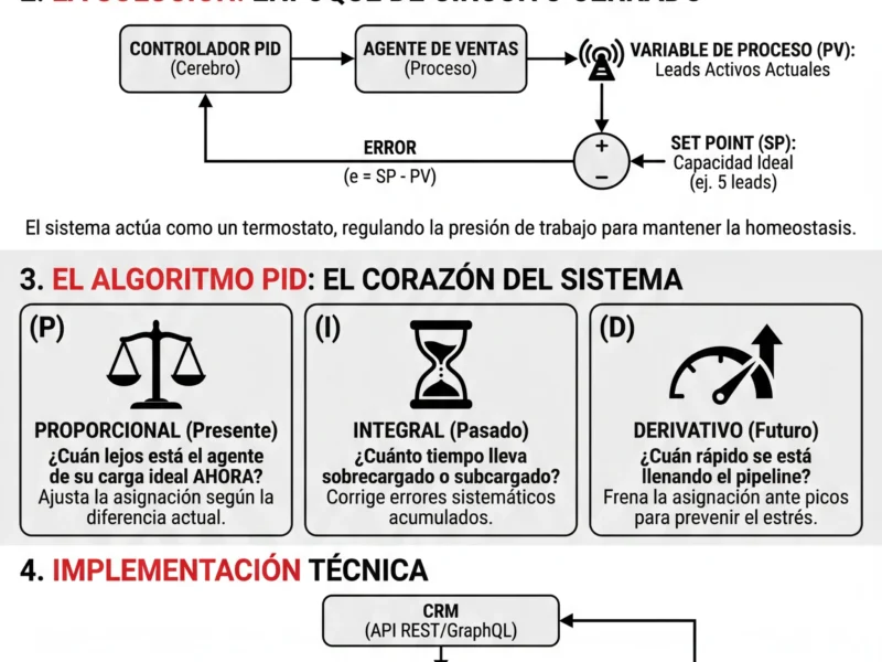 Infografica: Teor&iacute;a de Sistemas en el CRM: Gu&iacute;a para la Automatizaci&oacute;n de Procesos de Ventas