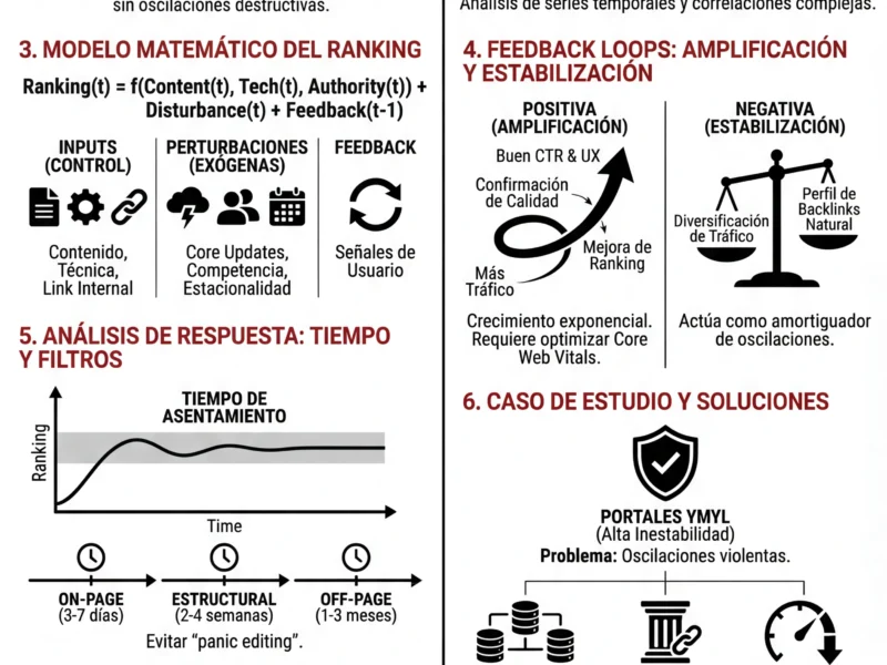 Infografica: Teor&iacute;a de Sistemas y SEO: Gu&iacute;a para la Estabilidad del Ranking