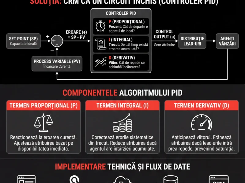 Infografica: Teoria Sistemelor &icirc;n CRM: Ghid pentru Automatizarea Proceselor de V&acirc;nzare