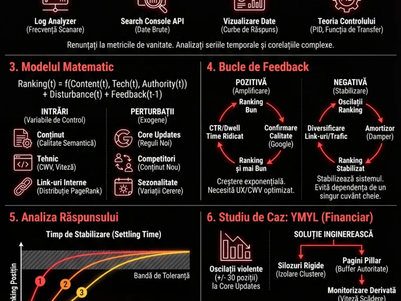 Infografica: Teoria Sistemelor și SEO: Ghid pentru Stabilitatea Ranking-ului