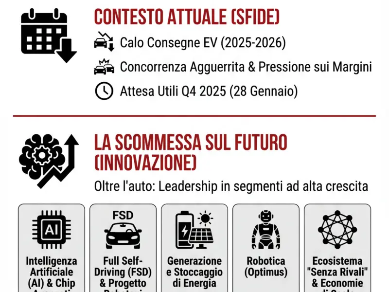 Infografica: Tesla: Per Victor Dergunov &egrave; "Tutto Incentrato sul Futuro"