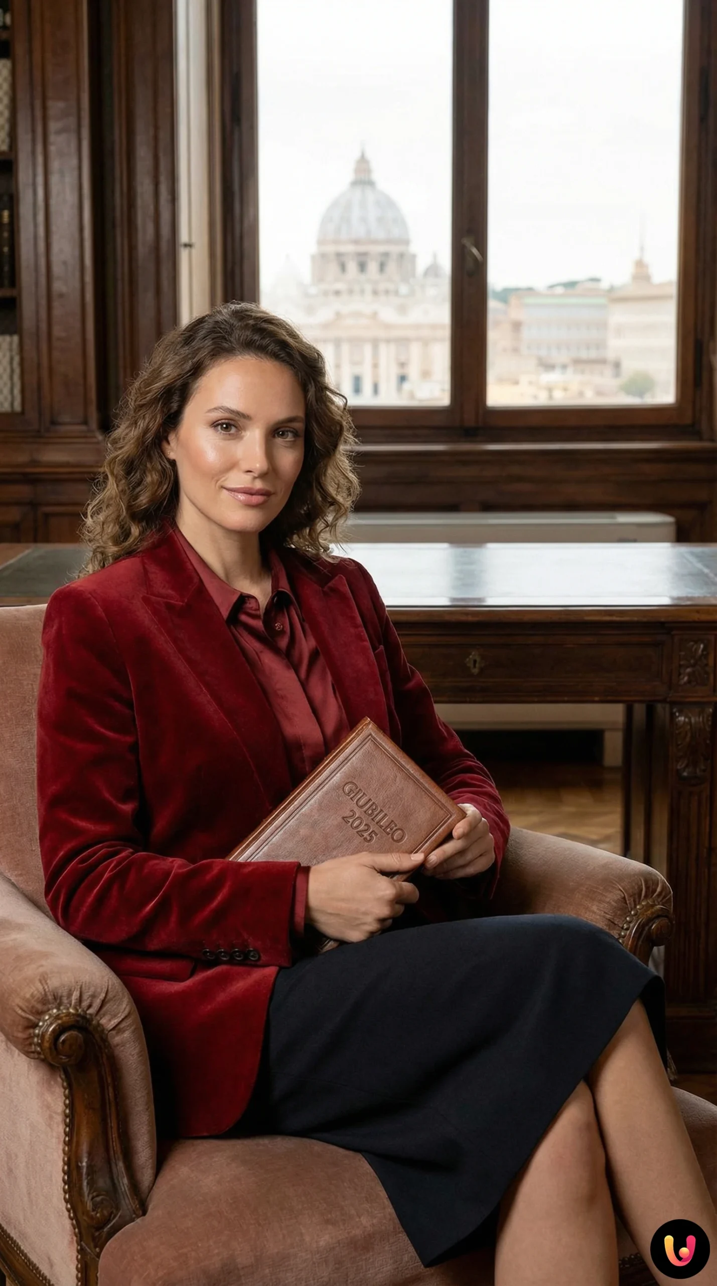 Papa Leone XIV chiude la Porta Santa della Basilica di San Pietro.